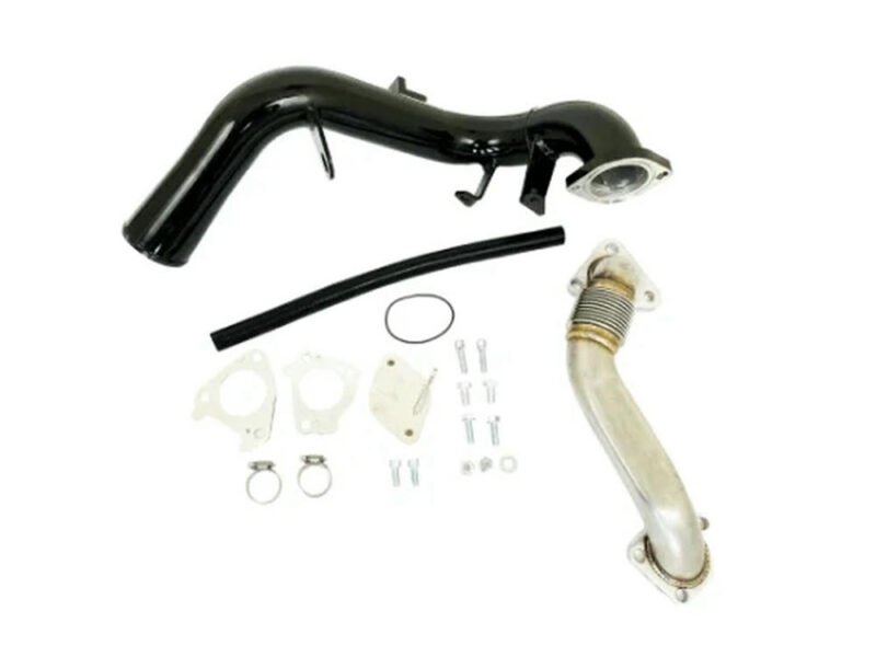 GM Duramax 6.6L - EGR & Cooler Delete Kit w/ Up-pipe & Intake Pipe (2006-2007)