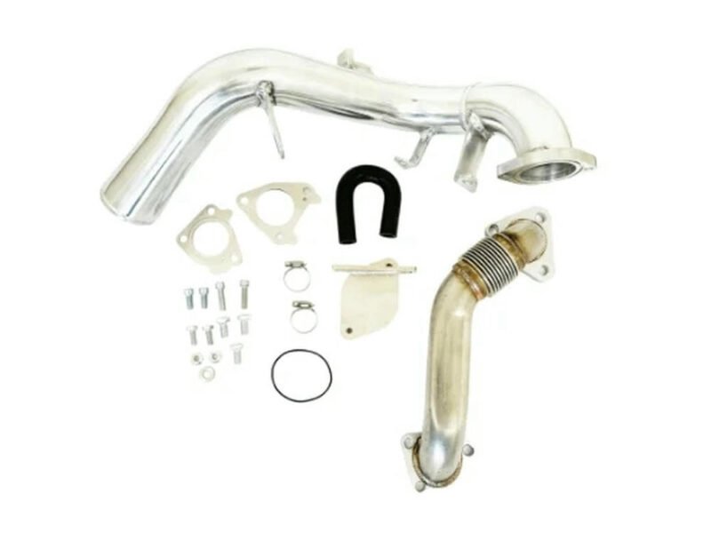 GM Duramax 6.6L - EGR & Cooler Delete Kit w/ Up-pipe & Intake Pipe (2007.5-2010)